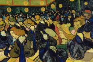 "O salão de dança de Arles" ("La salle de danse à Arles", 1888), de Vincent Van Gogh - Divulgação