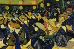"O salão de dança de Arles" ("La salle de danse à Arles", 1888), de Vincent Van Gogh - Divulgação
