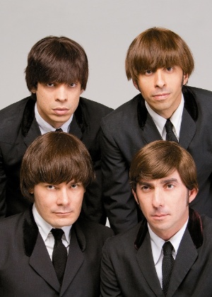Integrantes do All You Need Is Love, banda cover latina dos Beatles, em imagem de divulgação