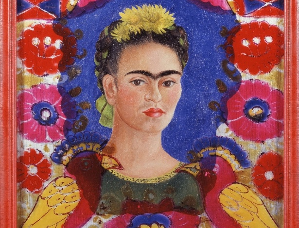 "The Frame" ("Le cadre"), de Frida Kahlo - Divulgação/Banco de México Diego Rivera Frida Kahlo Museums Trust, Mexico, D.F. / Adagp, Paris